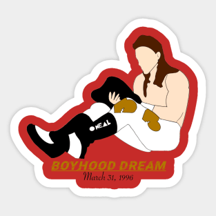 Boyhood Dream Sticker